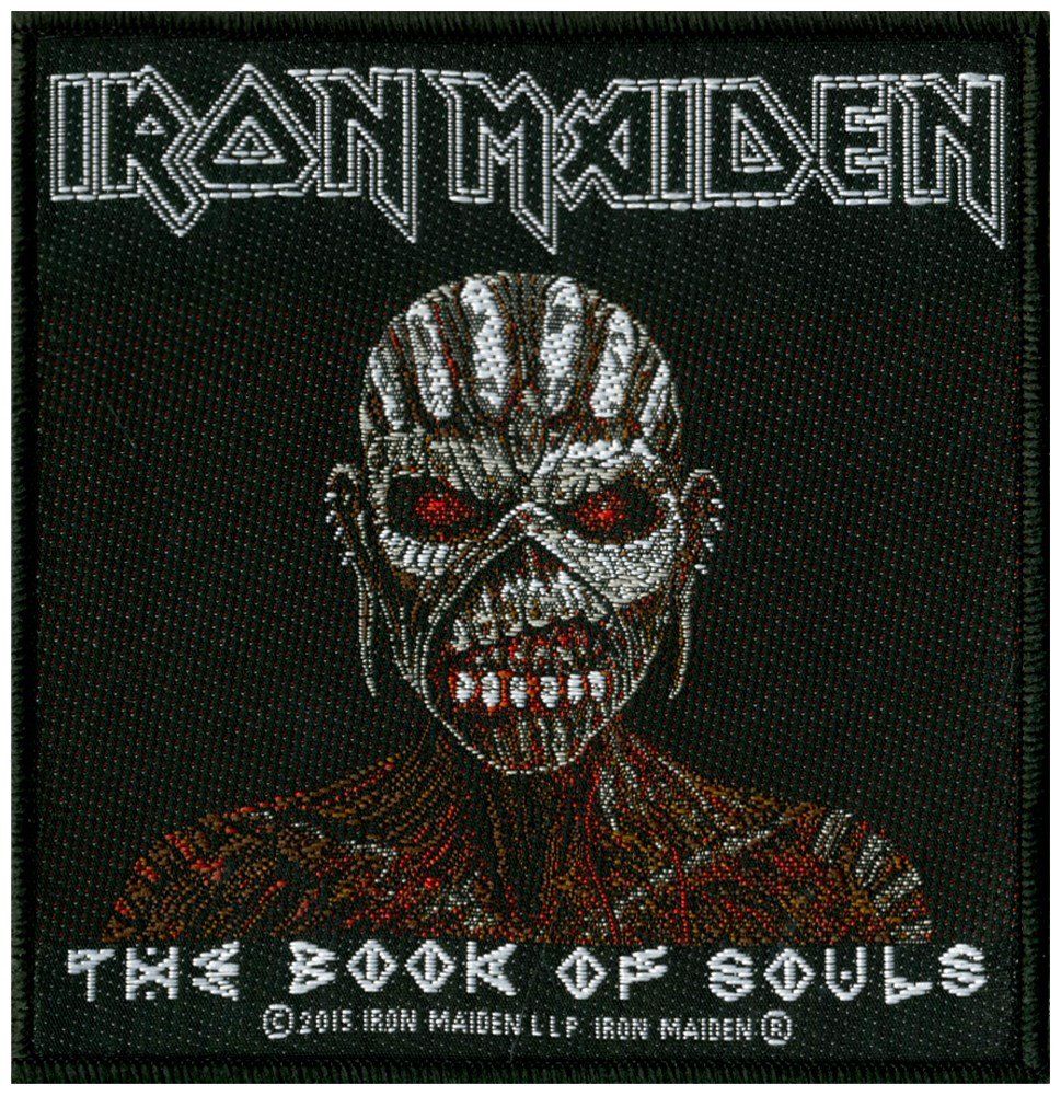 Amazon.com: Iron Maiden The Book Of Souls Patch Album Art